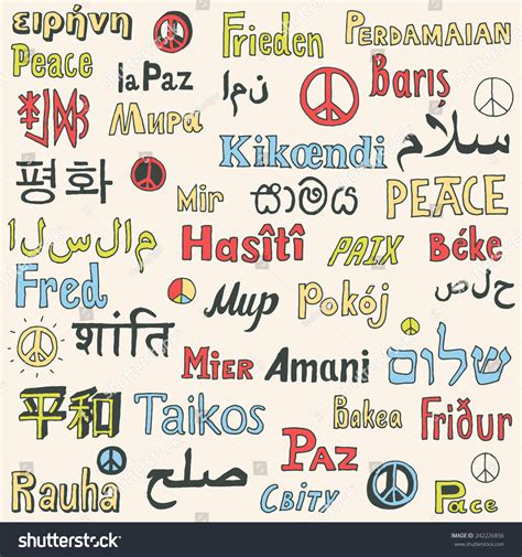 peace traduzione|50 different languages for peace.